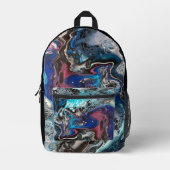 Space bag bedrukte rugzak (Voorkant)