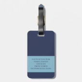 Space Bagagelabel - Aanpassen (Achterkant verticaal)