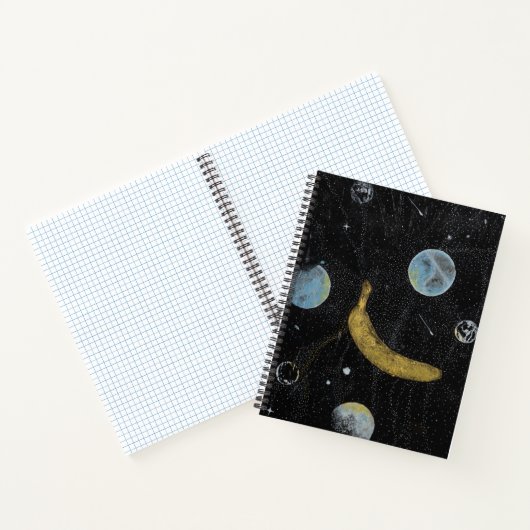 Space Banana Notitieboek (Binnen)