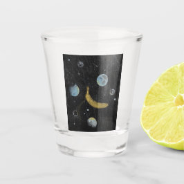 Space Banana Shot Glass Glas