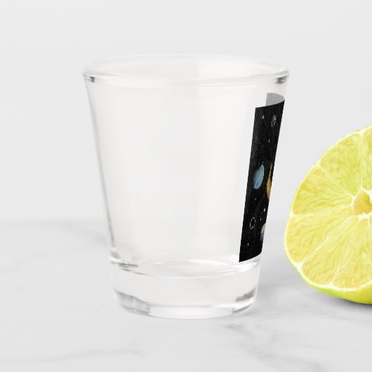 Space Banana Shot Glass Shot Glas (Links)