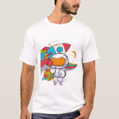 Space Basketball T-shirt (Voorkant)