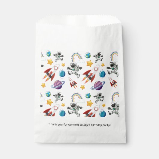 Space Bedankzakje (Voorkant)