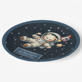 Space Beer Verjaardag Bord voor Little Astronaut B (Gekanteld)