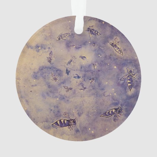 Space Bees Ornament (achterkant)