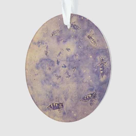 Space Bees Ornament (voorkant)