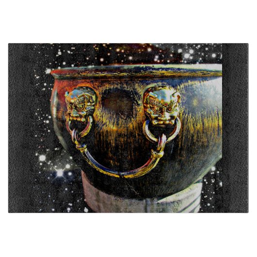 Space Beijing Treasure Snijplank (Voorkant)