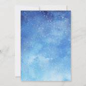 Space Birthday Invitation | Eerste reisdag Kaart (Achterkant)