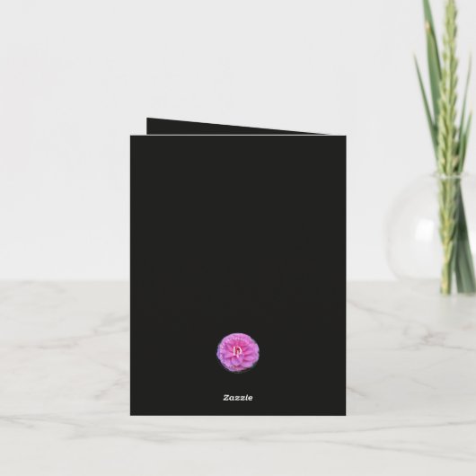 Space Birthday Kaart (Achterkant)