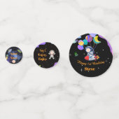 Space Birthday Party Theme Confetti (Voorkanten)