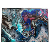 Space bleu pouring groot cadeauzakje (Achterkant)