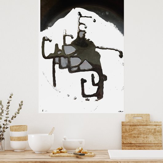 Space Blob at the Ballet Poster (Keuken)