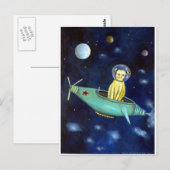 Space Bob Briefkaart (Voorkant / Achterkant)