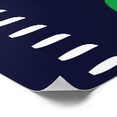 Space Boys Mannelijke Groeigrafiek Liniaal Mijn Gr Poster (Hoek)