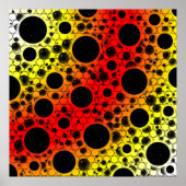 Space Bubble Spots - Heat WYR Poster (Voorkant)