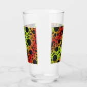 Space Bubble Spots - Lime/Rood Glas (Rechts)