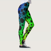 Space Bubble Spots - Rainbow PBGYO Leggings (Rechts)