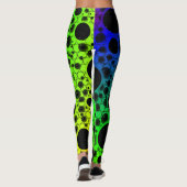 Space Bubble Spots - Rainbow PBGYO Leggings (Achterkant)