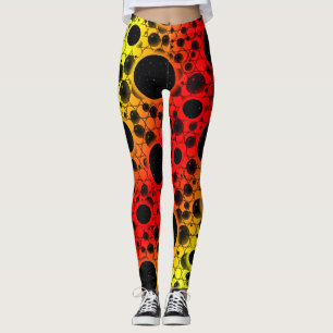 Space Bubble Spots - Warmte WYR Leggings