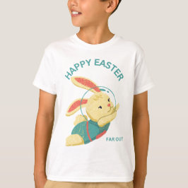 Space Bunny Far Out T-shirt