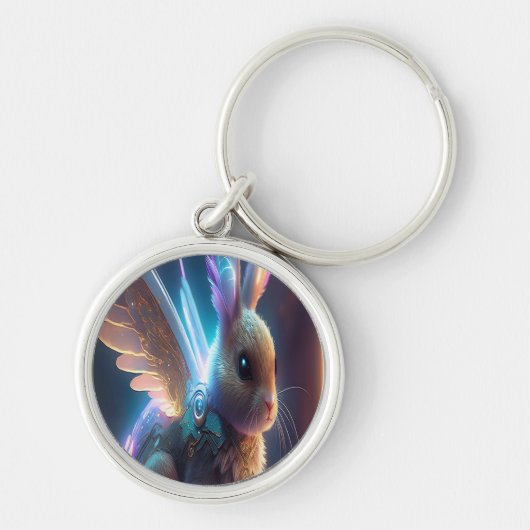 Space Bunny Sleutelhanger (Voorkant)