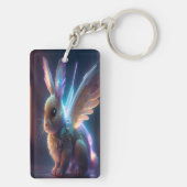 Space Bunny Sleutelhanger (achterkant)