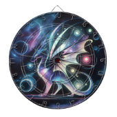 Space Butterfly Dragon Dartbord (Voorkant)