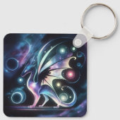 Space Butterfly Dragon Sleutelhanger (Achterkant)