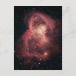 Space Butterfly Nebula Briefkaart