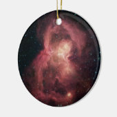 Space Butterfly Nebula Keramisch Ornament (Links)