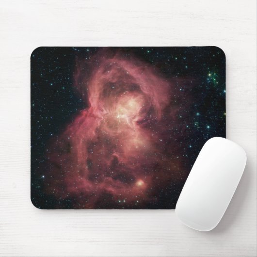 Space Butterfly Nebula Muismat (Met muis)