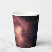 Space Butterfly Nebula Papieren Bekers (Links)
