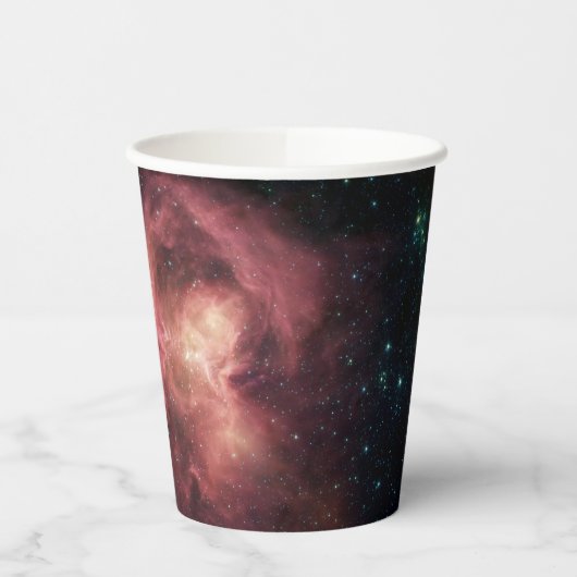Space Butterfly Nebula Papieren Bekers (Links)