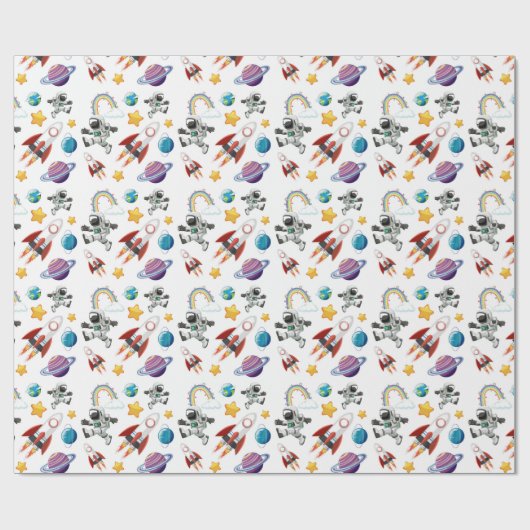 Space Cadeaupapier (Vlak)