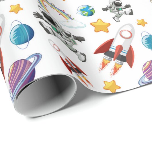 Space Cadeaupapier (Rol Hoek)