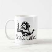 Space Cadet Black & White Koffiemok (Links)