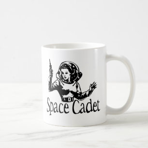Space Cadet Black & White Koffiemok