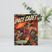 Space Cadet Briefkaart (Staand voorkant)