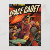 Space Cadet Briefkaart (Voorkant)