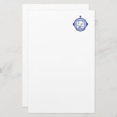 Space Cadet Letterhead Briefpapier (Voorkant / Achterkant)