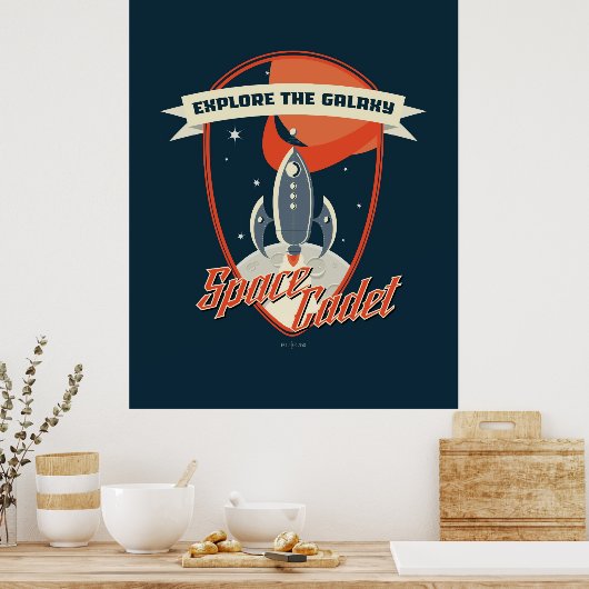 Space Cadet Poster (Keuken)