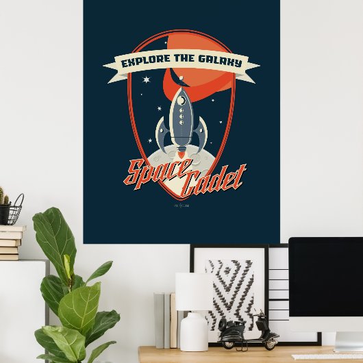 Space Cadet Poster (Thuiskantoor)