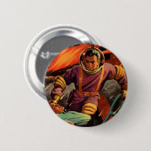 Space Cadet Ronde Button 5,7 Cm (Voorkant /achterkant)
