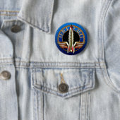 Space Cadet Round Button (In situ)