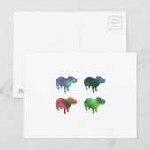 Space Capybaras Briefkaart (Voorkant / Achterkant)