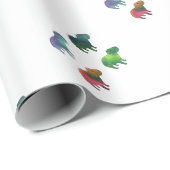 Space Capybaras Cadeaupapier (Rol Hoek)