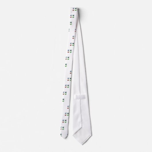 Space Capybaras Stropdas (Achterkant)