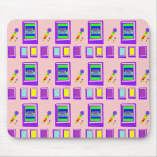 Space Castle Designer Mousepad Muismat