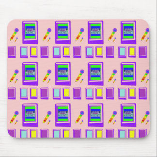 Space Castle Designer Mousepad Muismat