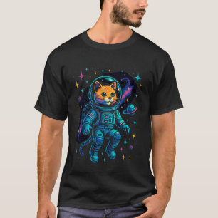 Space Cat - Astronaut Kitten in de Ruimte T-shirt